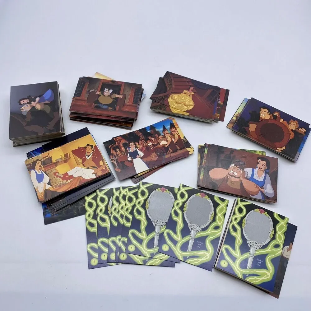1992 Walt Disney Pro Set Beauty & The Beast Trading Cards Lot